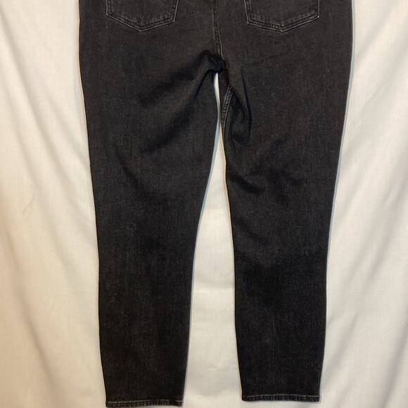 Abercrombie & Fitch Black Grey High Rise Skinny Jean Size 16L - Picture 9 of 9